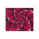 3D Pink Leaf Blooms (Print Only) thumbnail