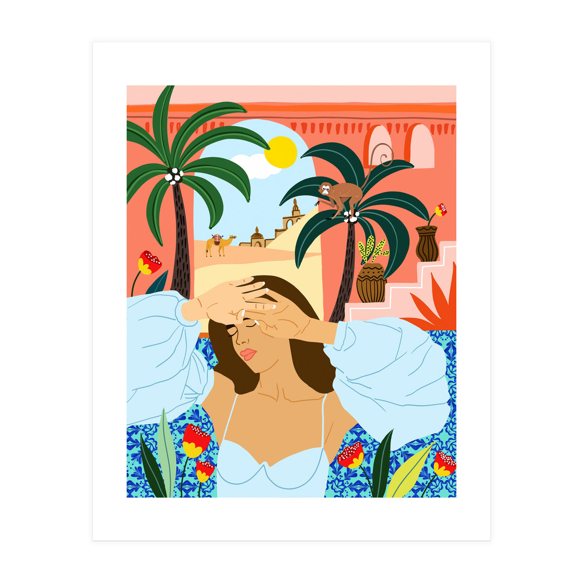 'Cause a little bit of summer is what the whole year is all about (Print Only)