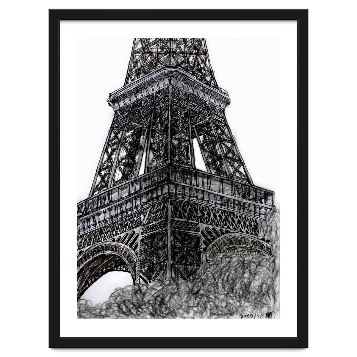 Arriving To The Eiffel