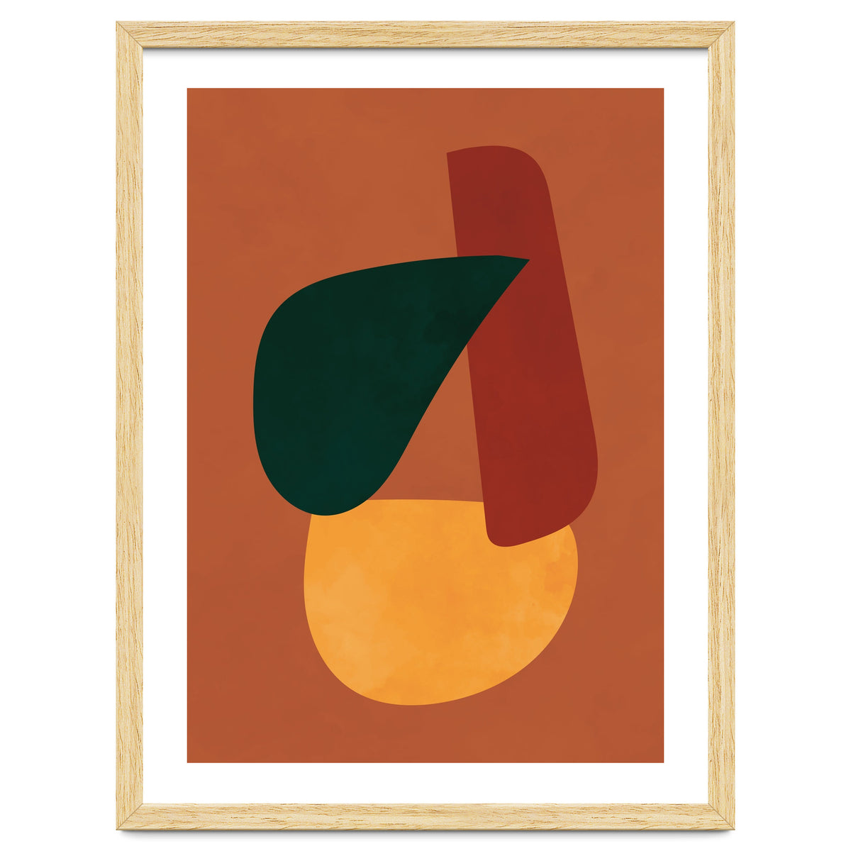 Abstract Shapes Boho Modern Mid Century Modern
