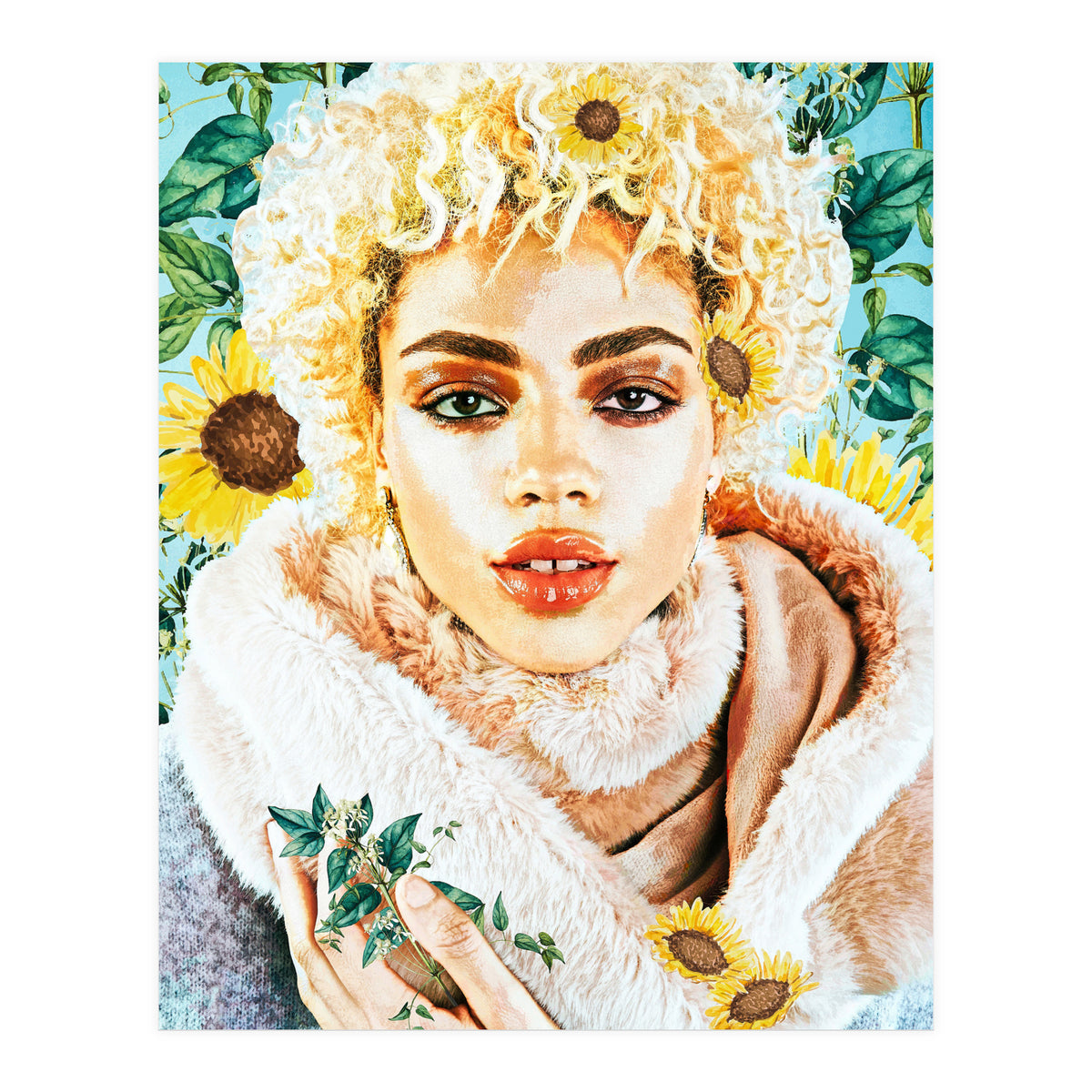 Miss Sunflower (Print Only)