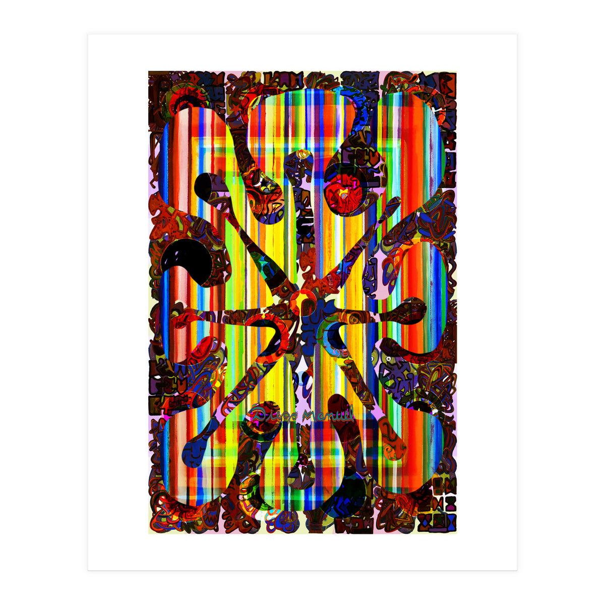 Fuego Y Graffiti 72 (Print Only)