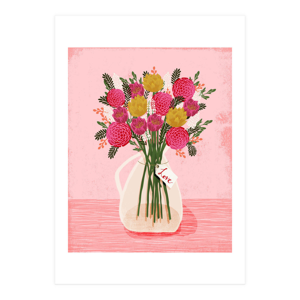 Flower Vase (Print Only)