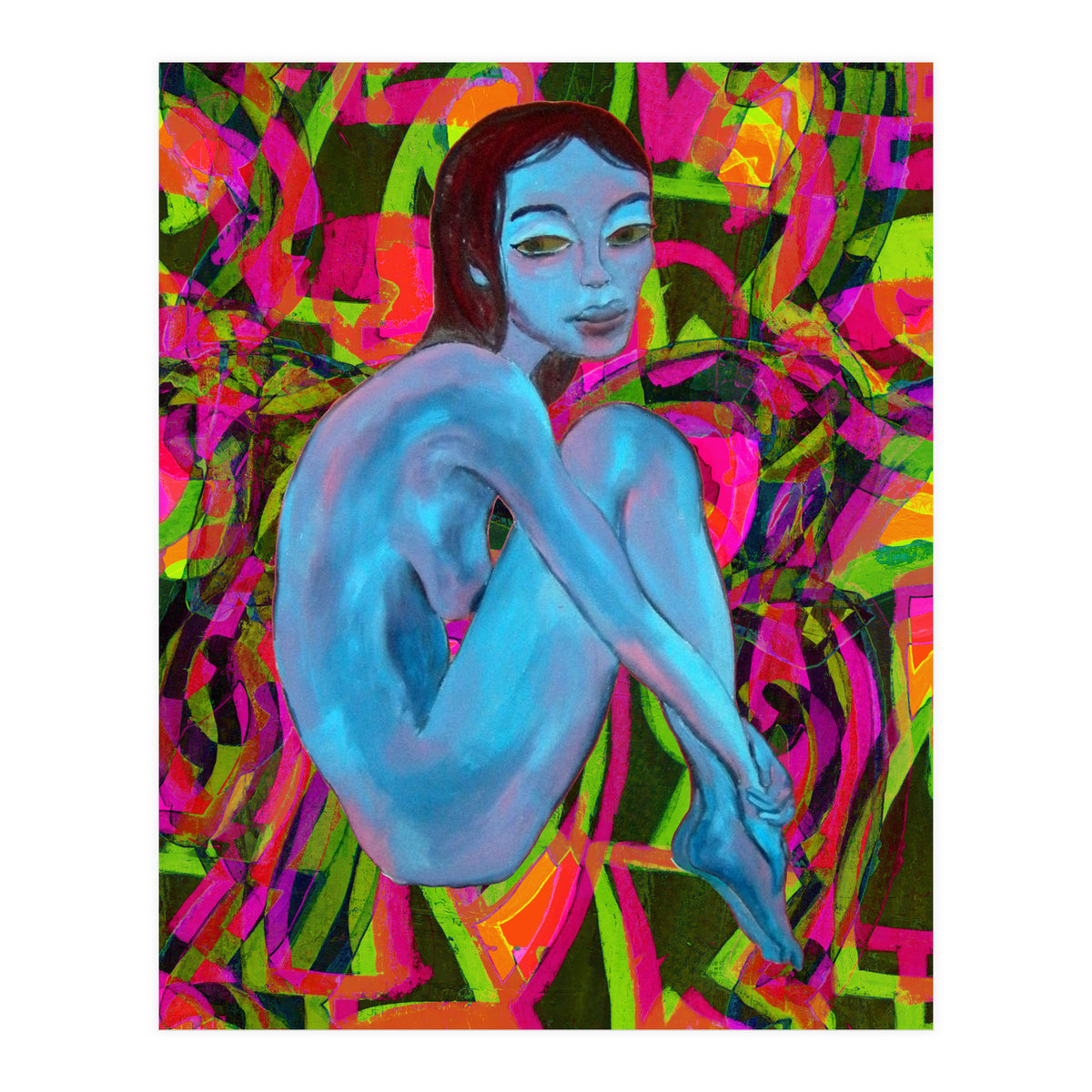 Blue Girl 3 (Print Only)