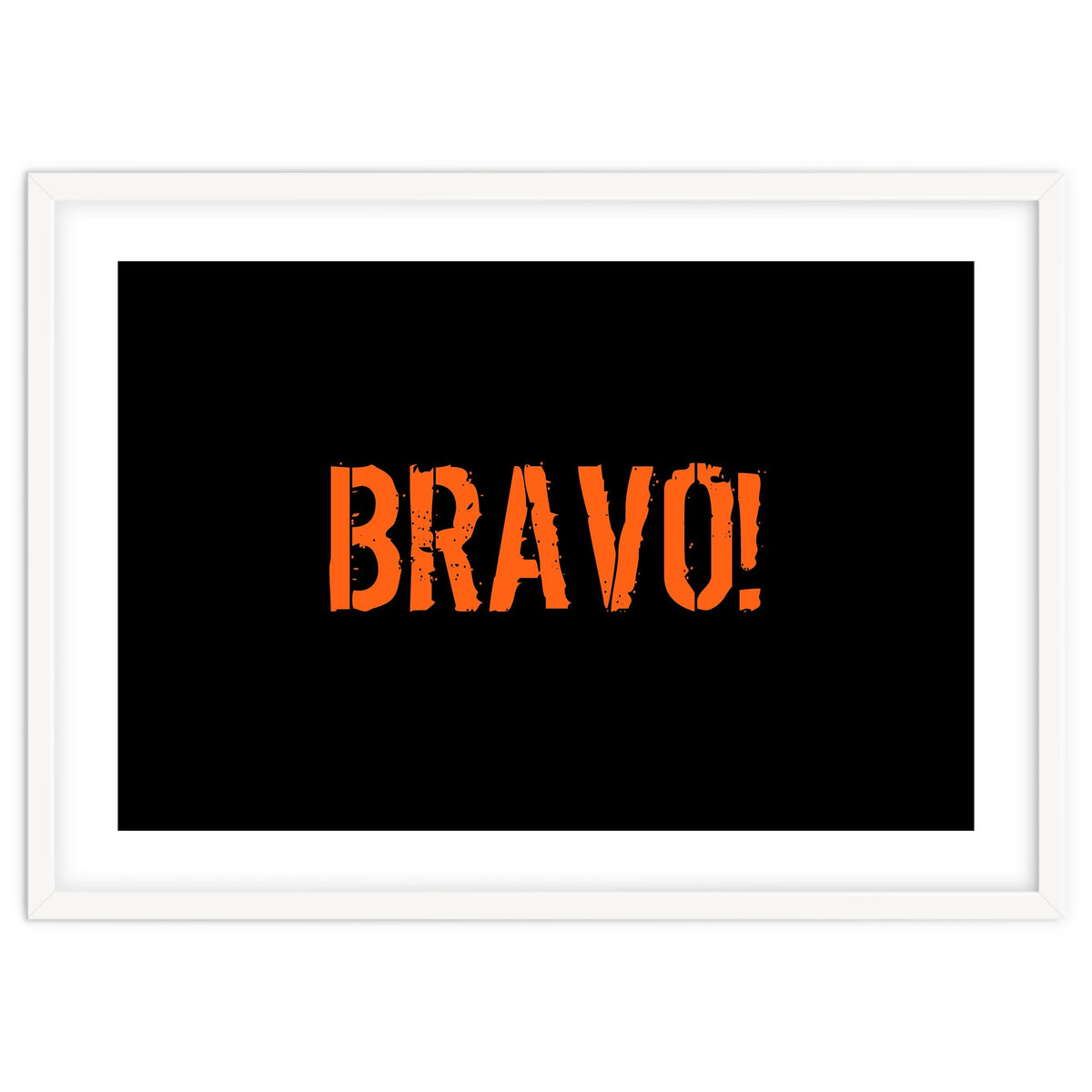Bravo! Italian saying