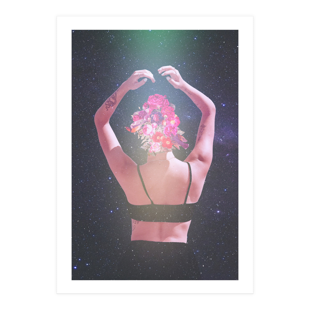 Sexy Blooming Flowers (Print Only)