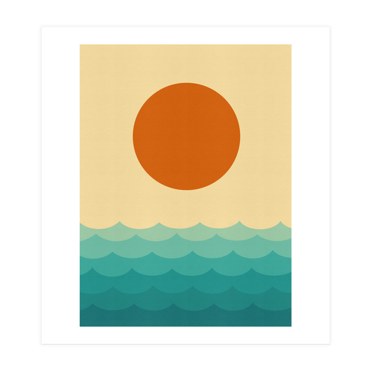 Geometric landscape V (Print Only)