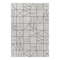 My Favorite Geometric Patterns No.3 - Grey (Print Only)