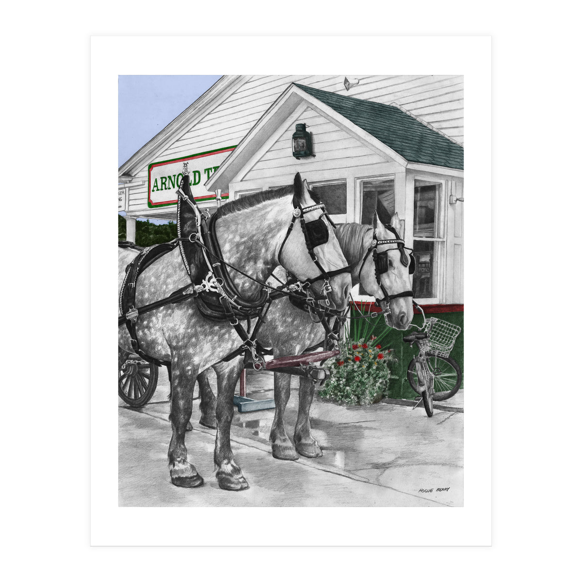 Mackinac Island Horses (Print Only)