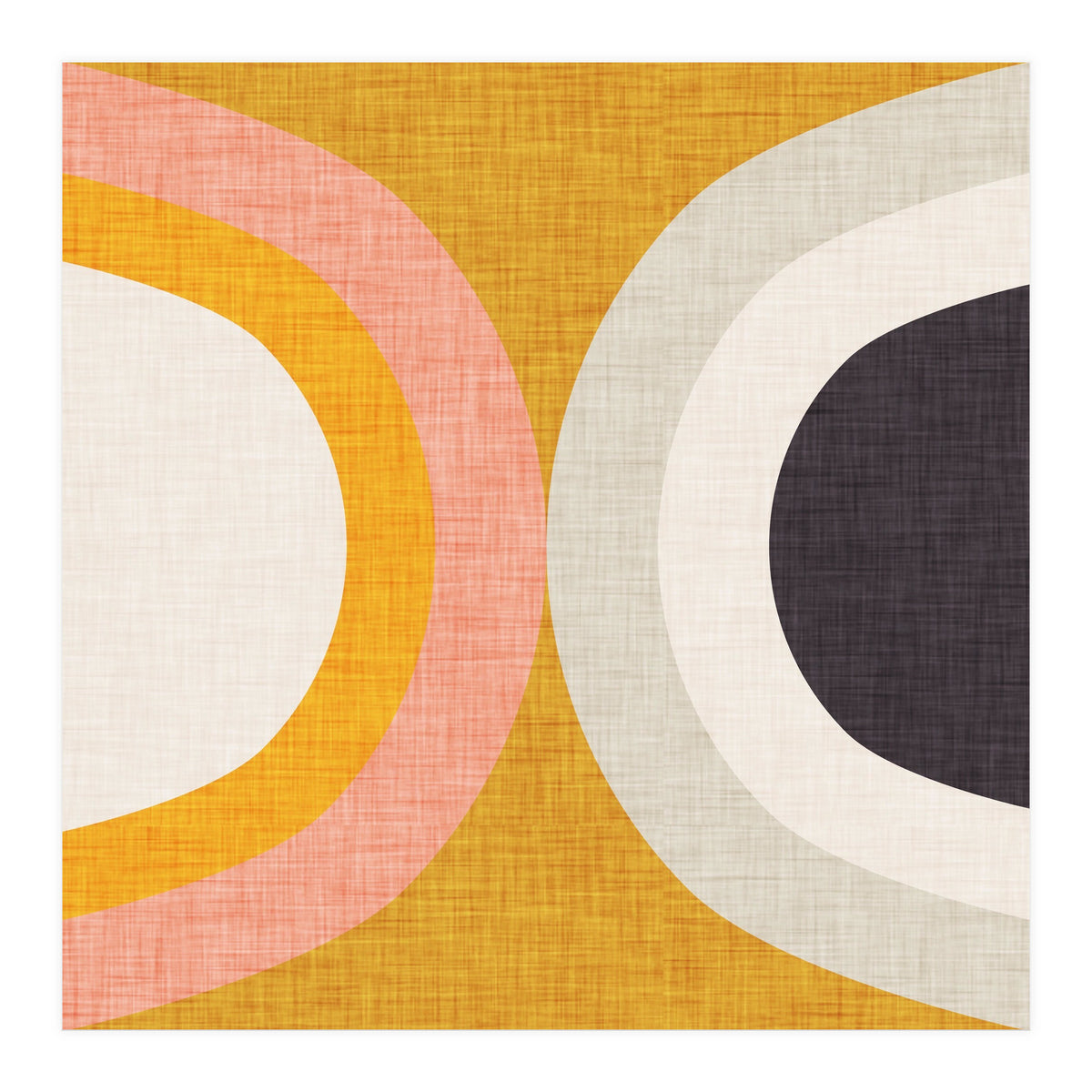 New Mid Mod Yellow  (Print Only)