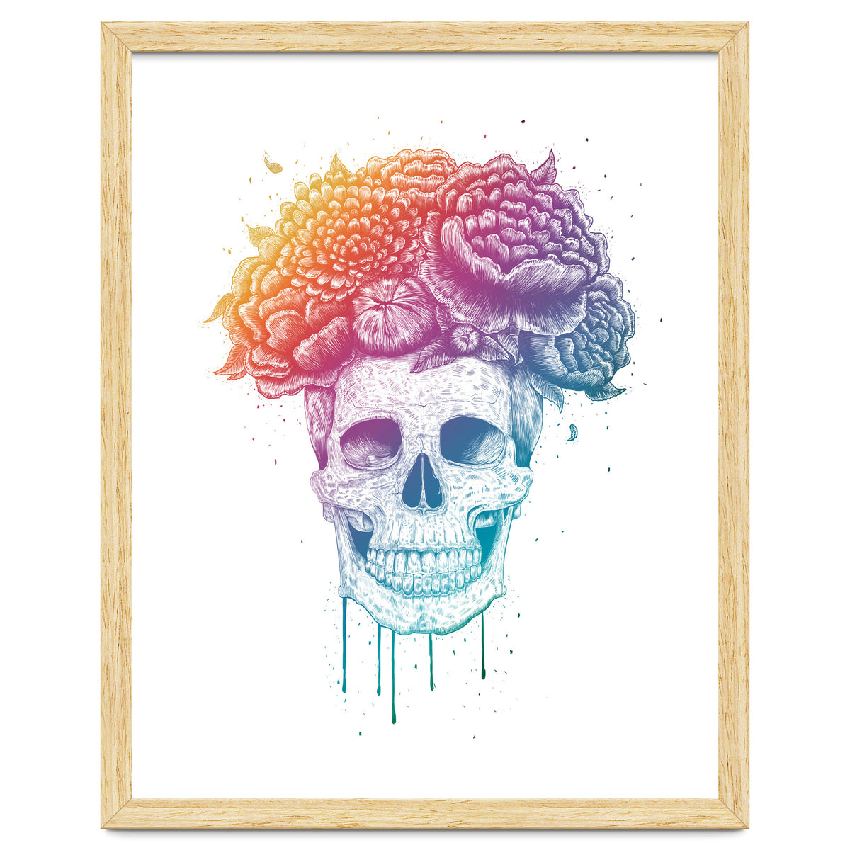 Colorful Skull