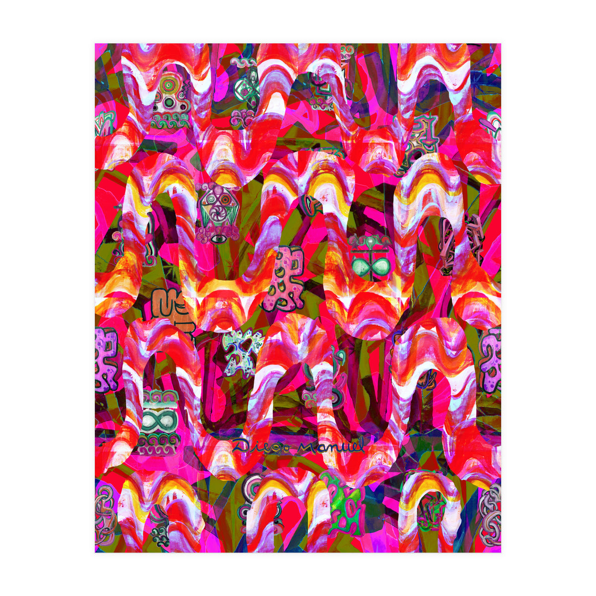 Pop Abstract 12 (Print Only)