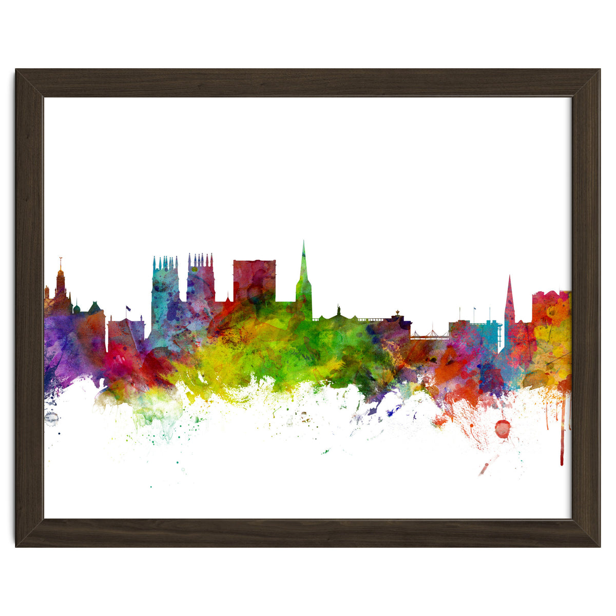 York England Skyline