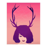 Jackalope Lady (Print Only) thumbnail