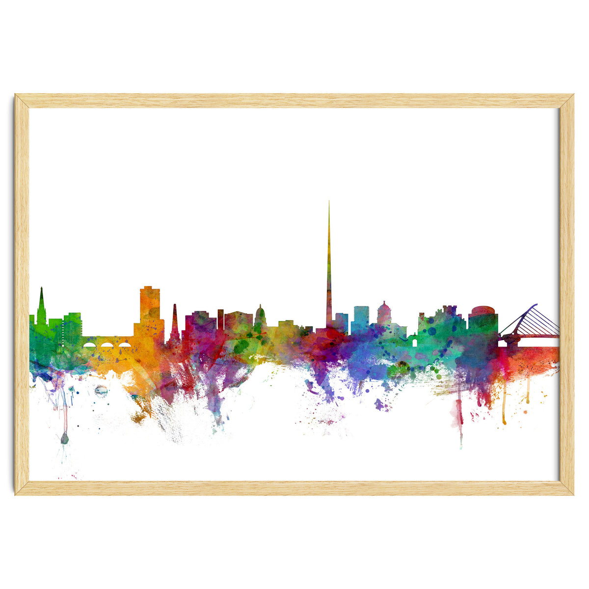 Dublin Ireland Skyline