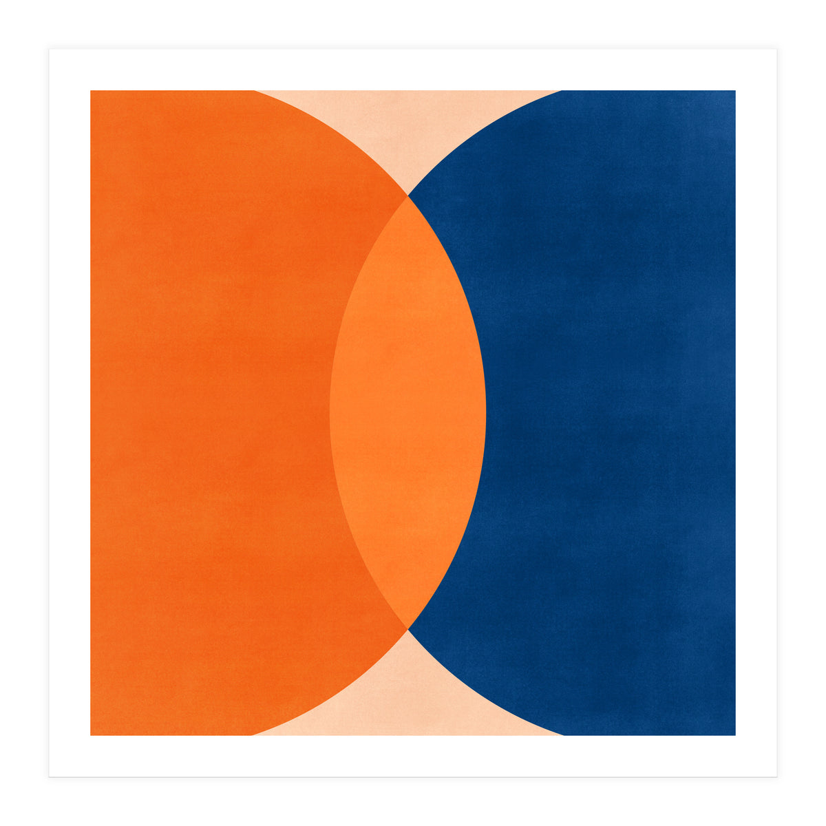 Sun Moon Abstract (Print Only)