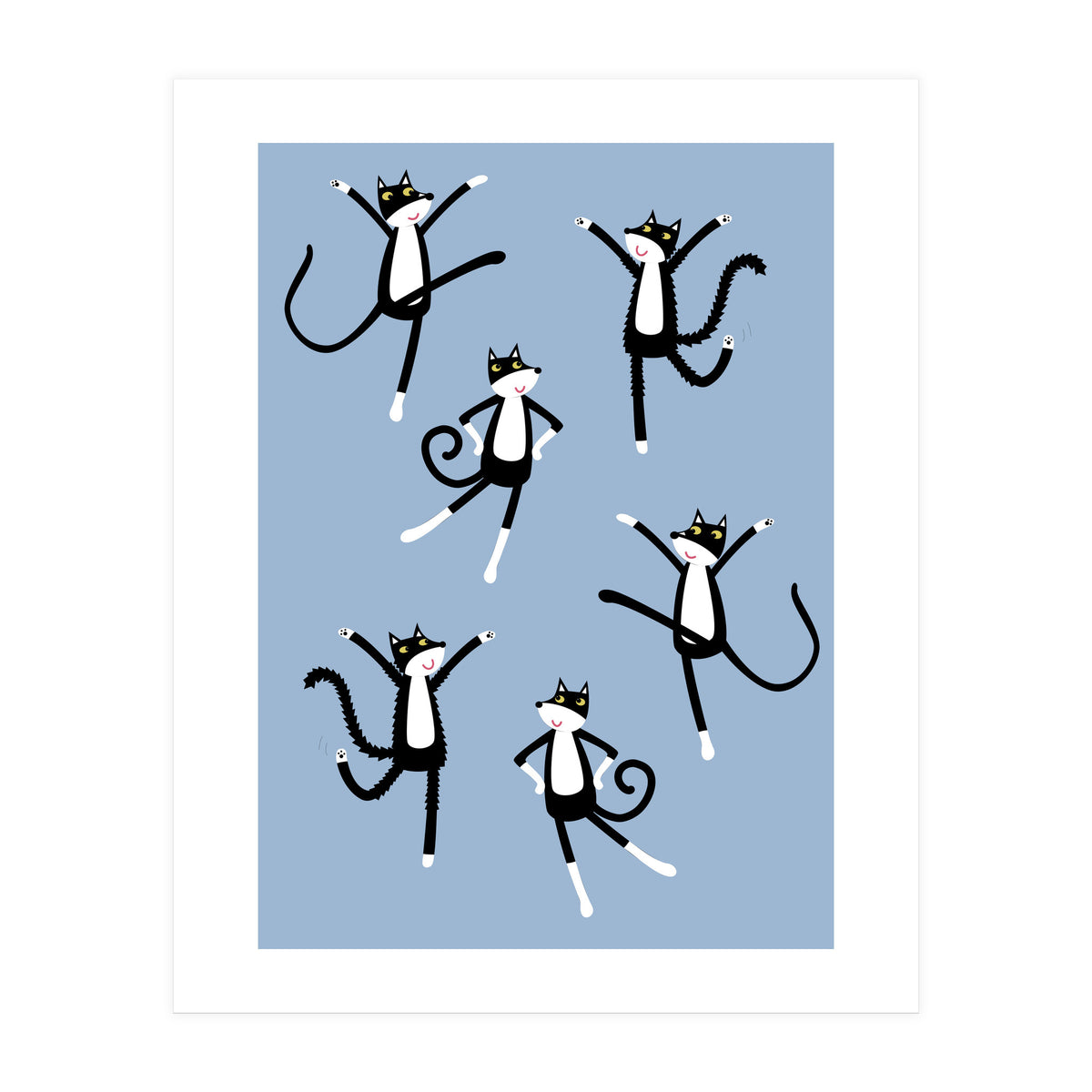 Dancing Cats (Print Only)
