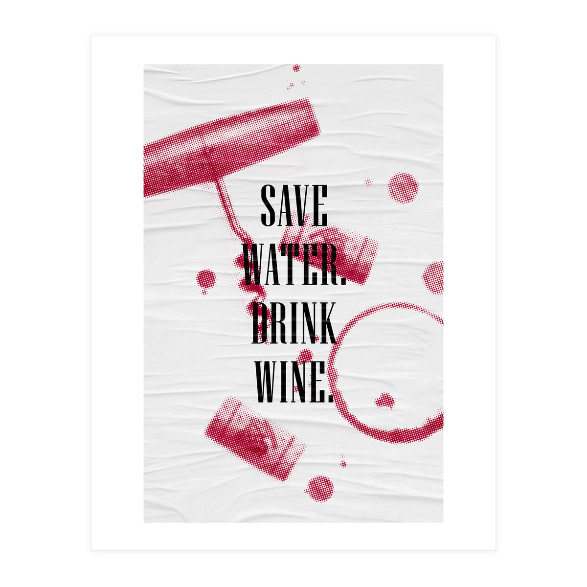 Adulting Save Water1 (Print Only)