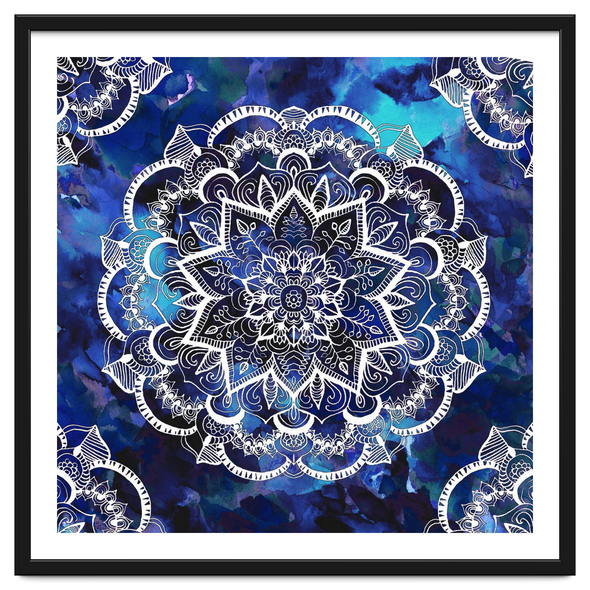 Queen Starring of Mandalas Navy