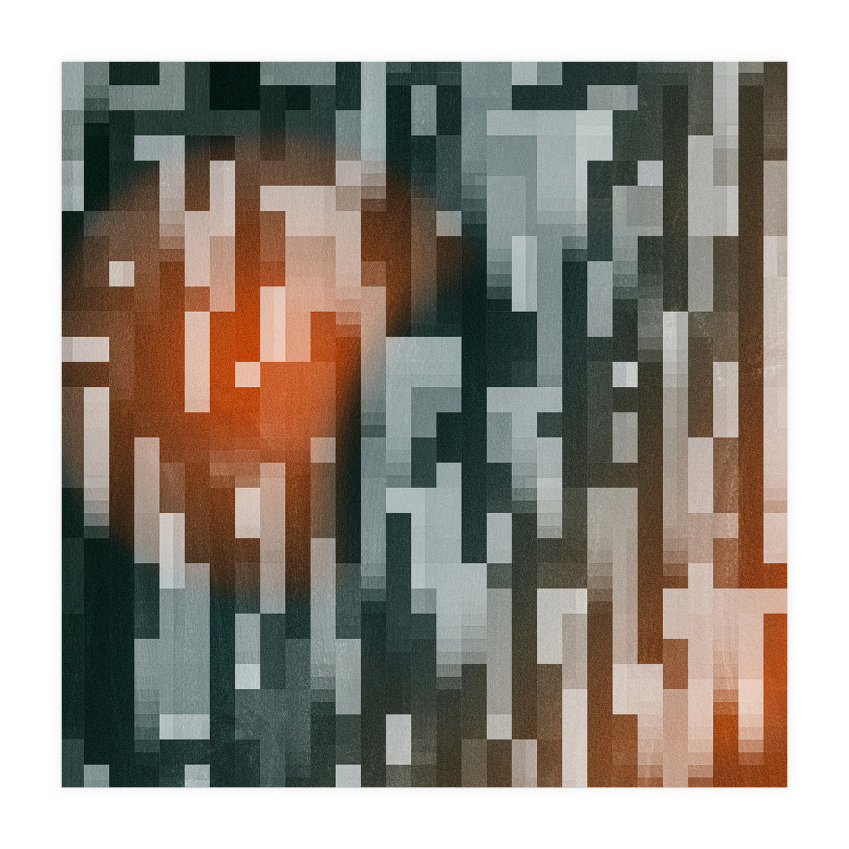 Pixel City #3 (Print Only)