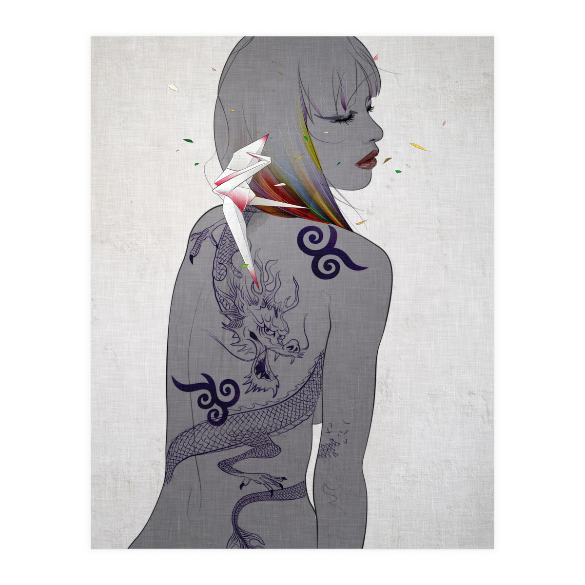 Prayer Of The Dragon Rider Inside (Print Only)