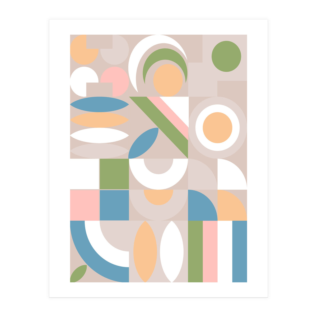 Mescolanza - Rebelion of Geometrica  (Print Only)