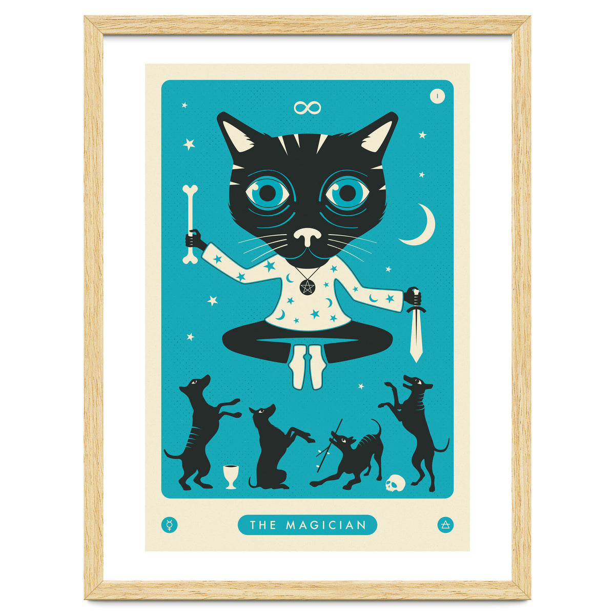 TAROT CARD CAT: THE MAGICIAN