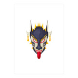Tribal Mask 21 (Print Only) thumbnail