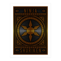 Ninja Shuriken (Print Only)