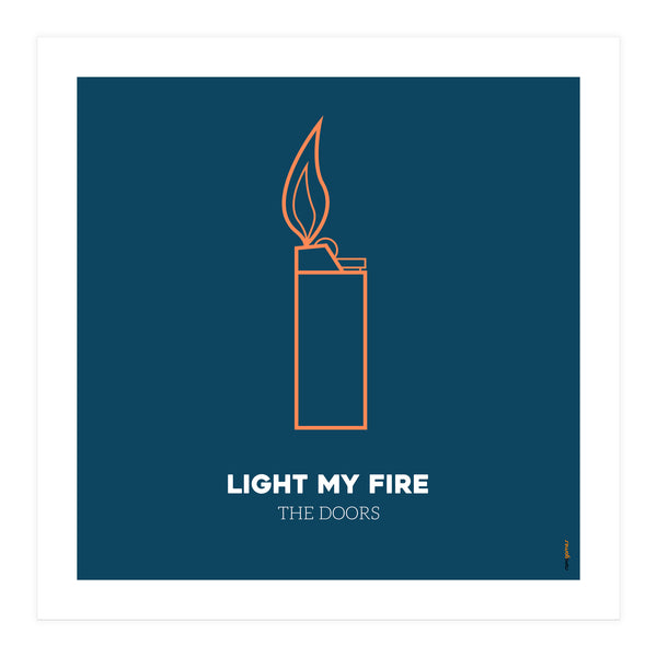 The Doors Light My Fire (Print Only)