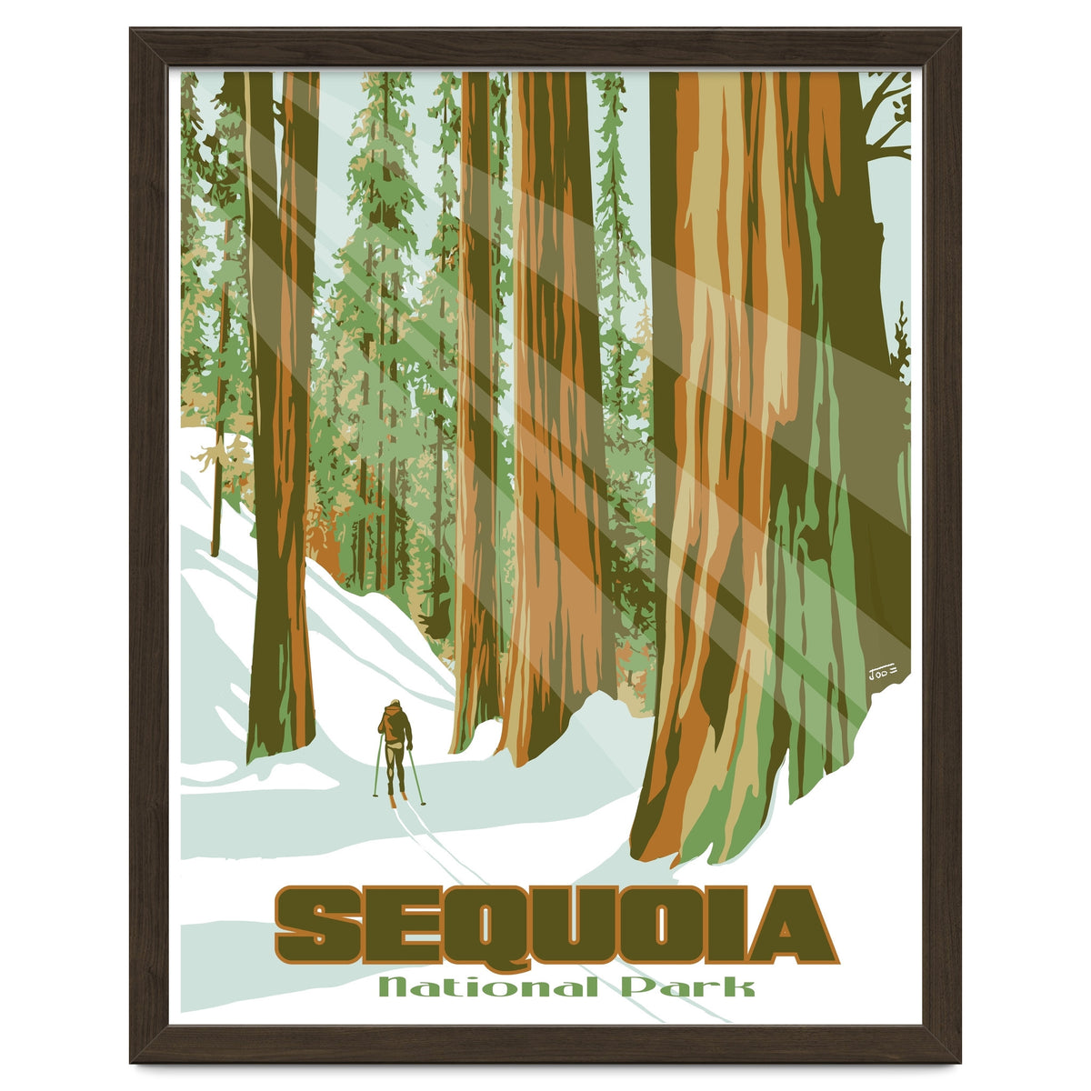 Sequoia National Park Poster
