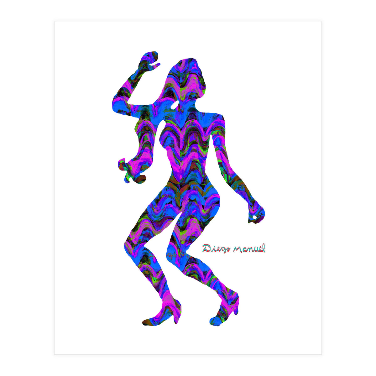 Dance Girl B 10 (Print Only)