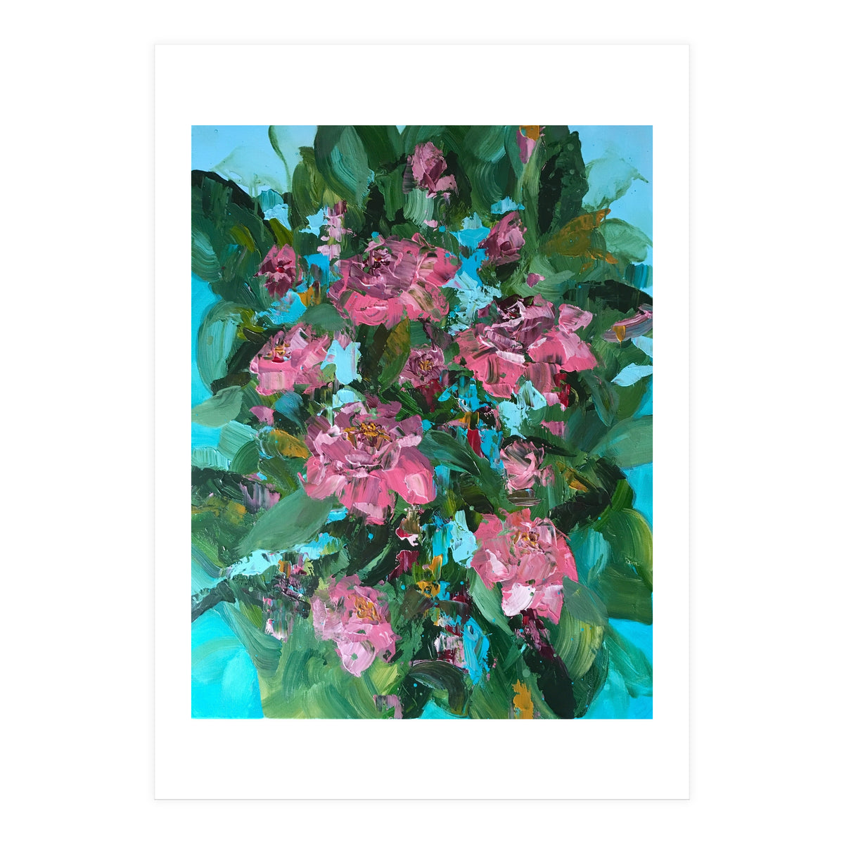 Vibrant Roses (Print Only)