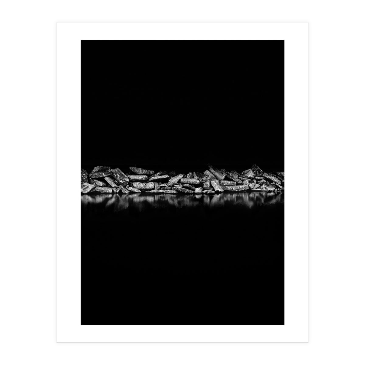 Ashbridges Bay Toronto Canada Breakwall No 1 (Print Only)