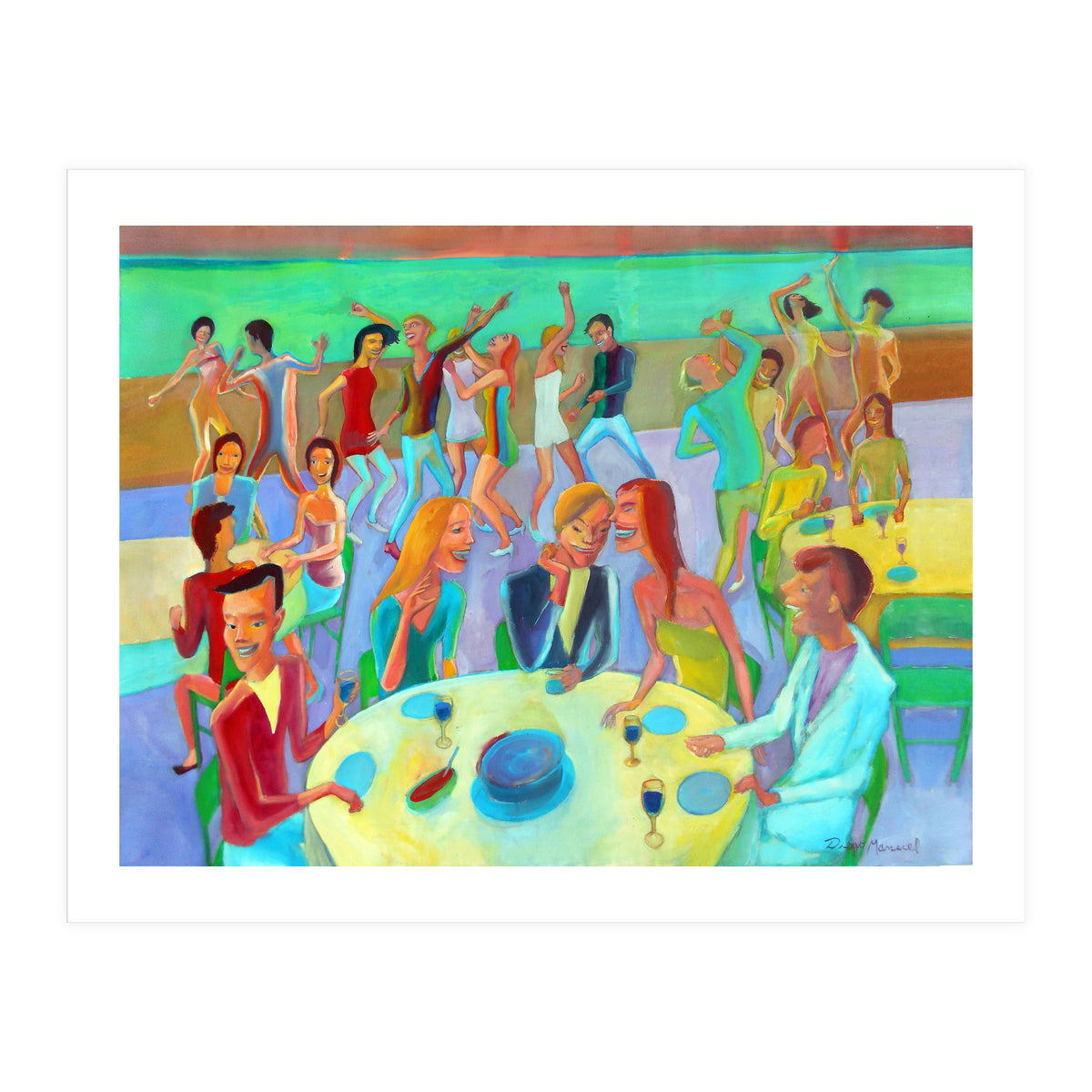 Baile En El Crucero  (Print Only)