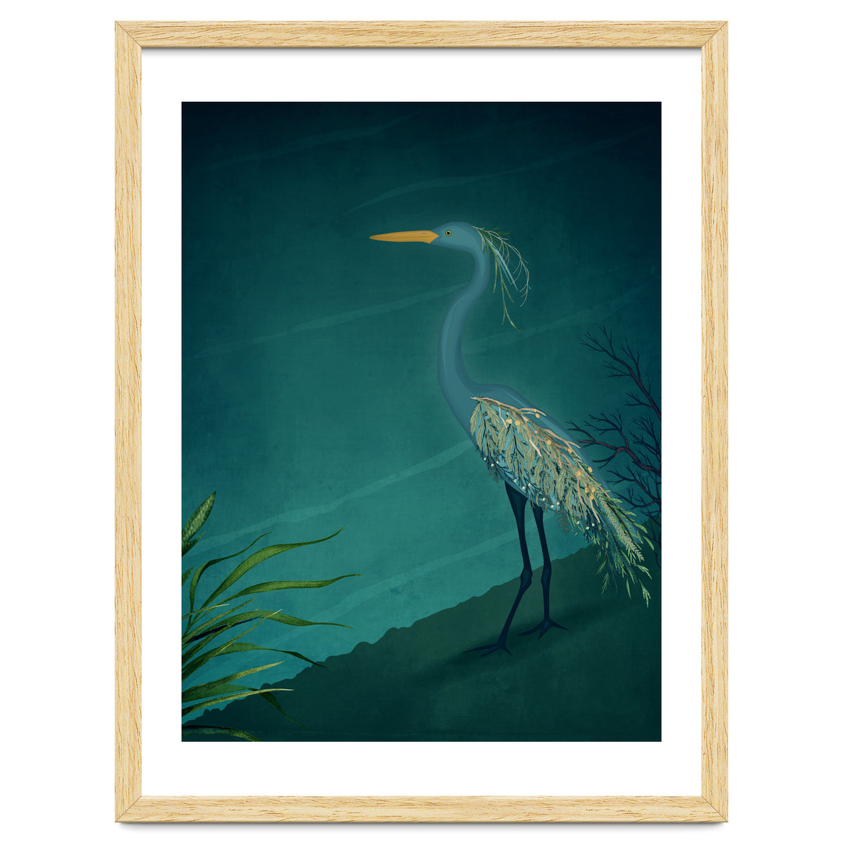 Camouflage:  The Crane