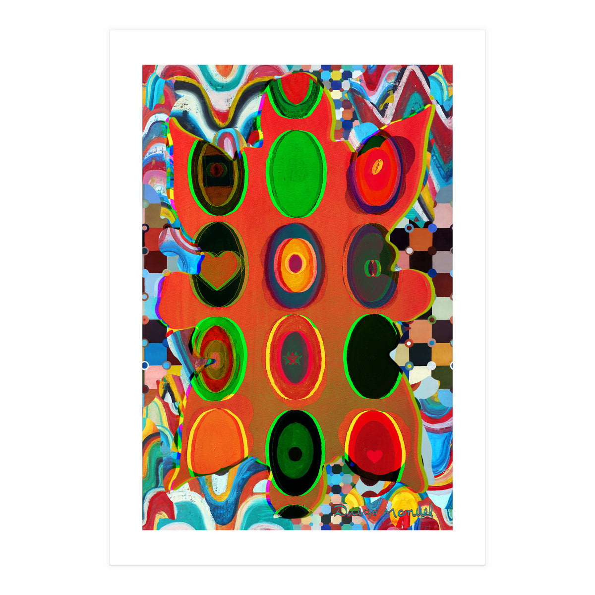 Pop Abstract 2023 Tapiz 100 (Print Only)