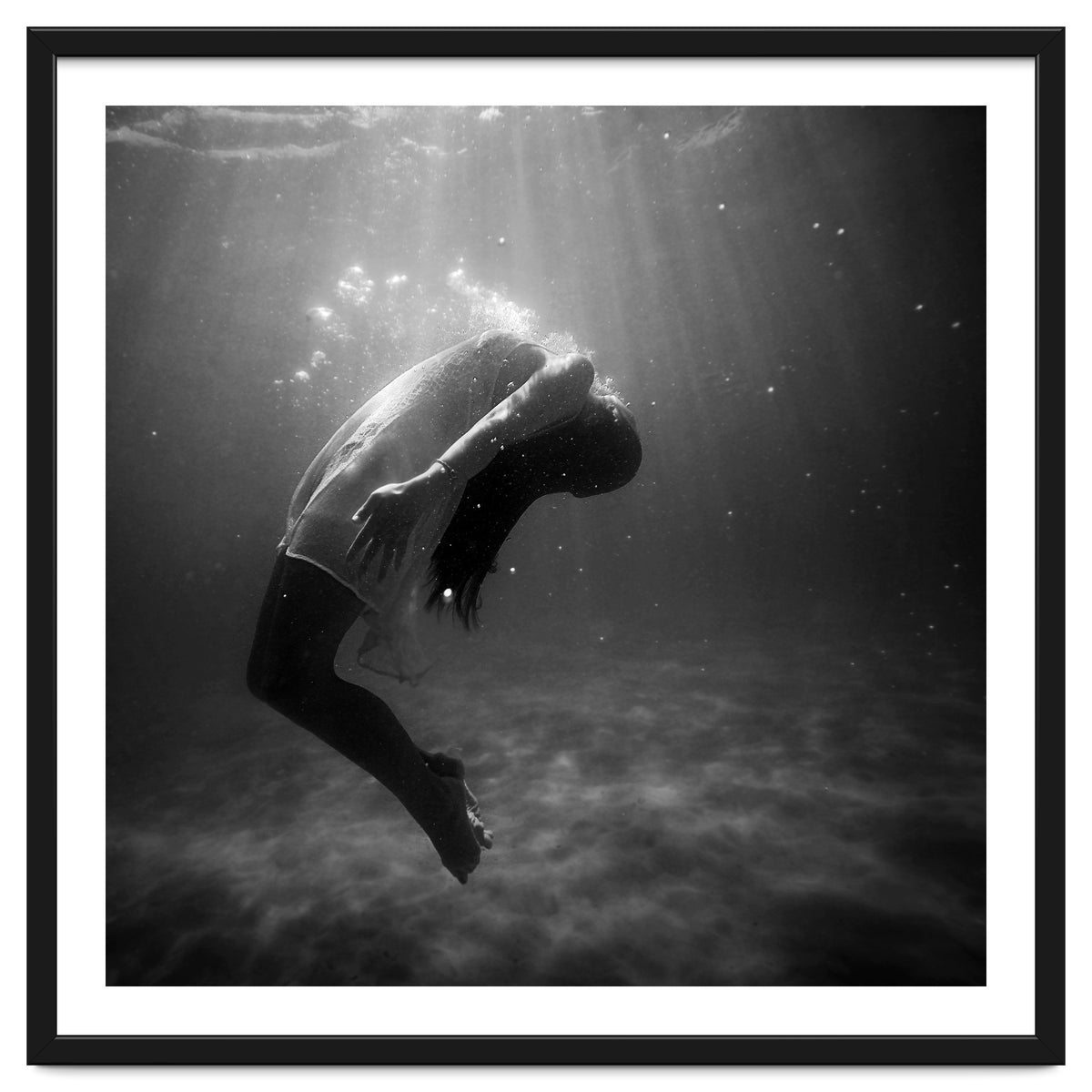 Woman Inside The Water