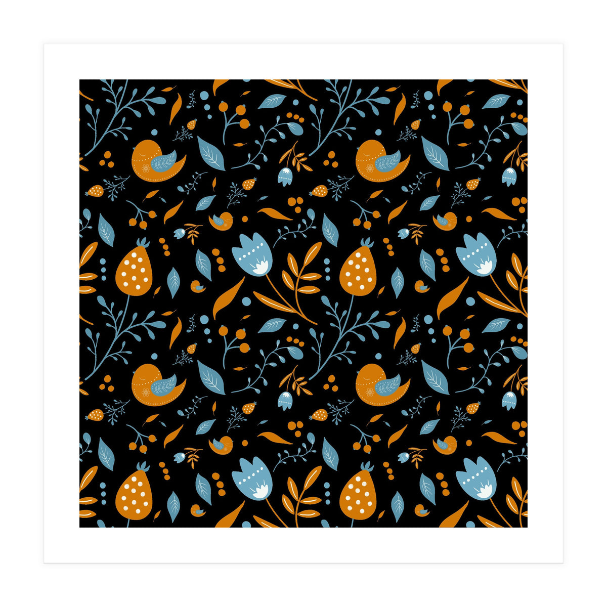 Midnight Summer Garden (Print Only)