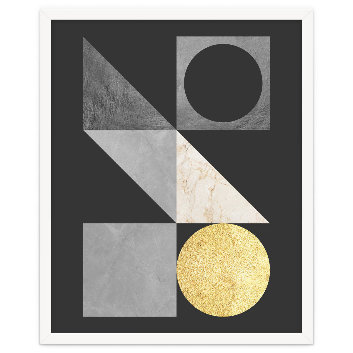 Marble and gold VII