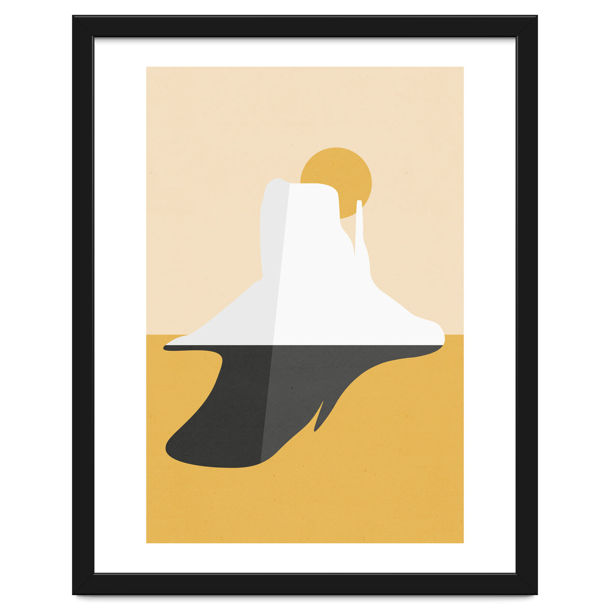 Abstract Mesa - Golden Desert