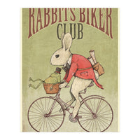 Rabbits Biker Club (Print Only)