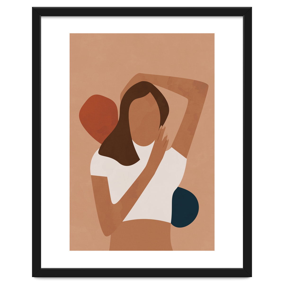 Boho Woman EarthyTones