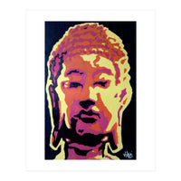 Buddha - Acrylic On Canvas Pop Art  (Print Only)