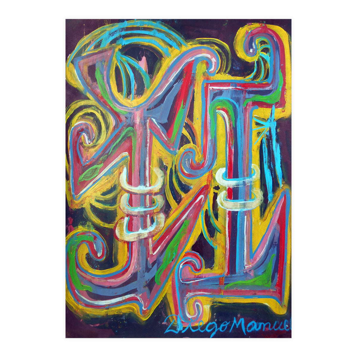 Pop Abstracto 2021 6 (Print Only)