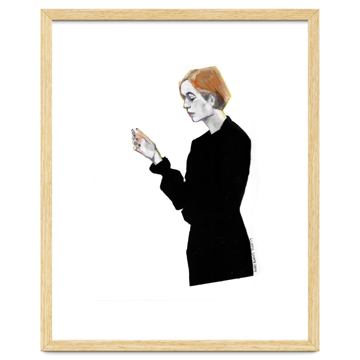 Untitled #33 - Woman without a cigarette