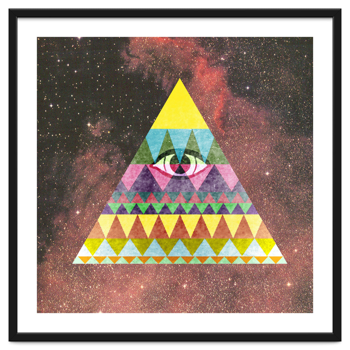 Pyramid In Space