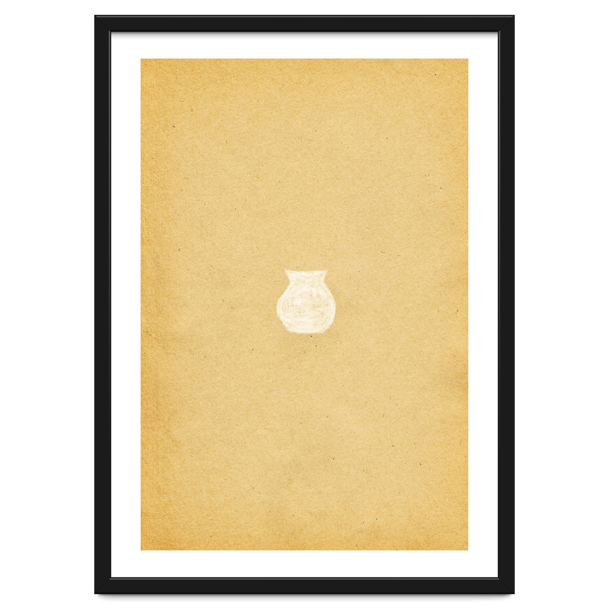 Minimal crock and retro paper