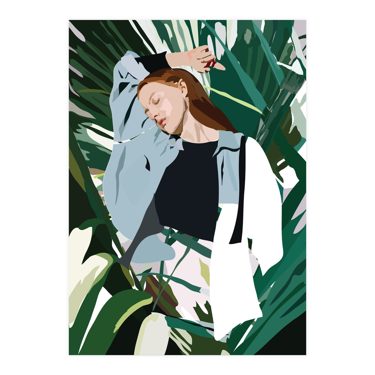 Blue Lady (Print Only)