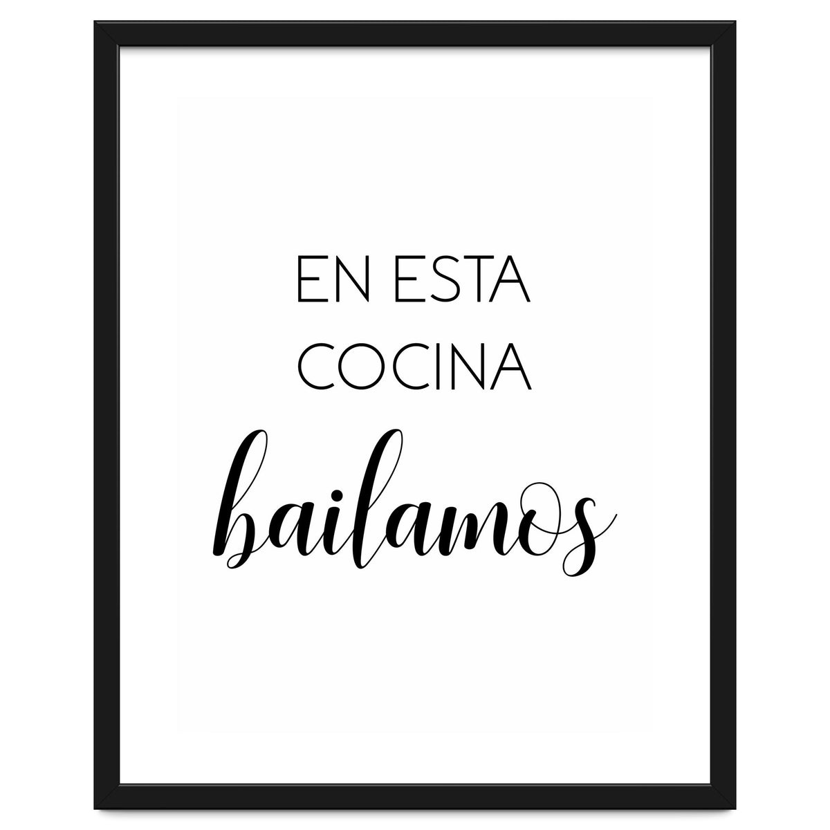 In This Kitchen We Dance (Spanish)
